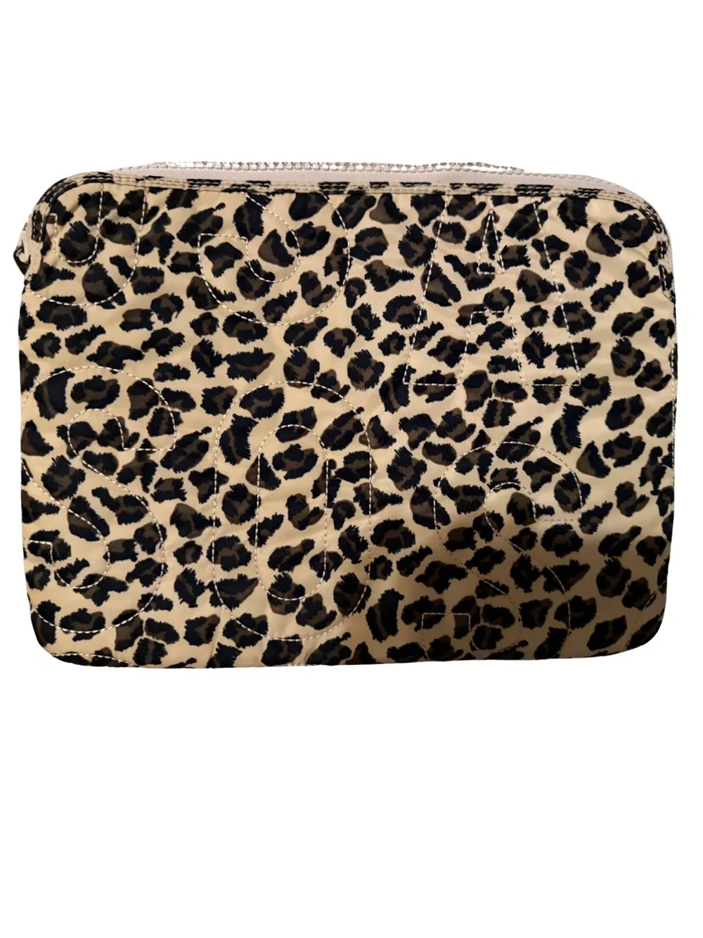 Vintage Rare Marc by Marc Jacobs Leopard Print Laptop/iPad Case - Beige & Black